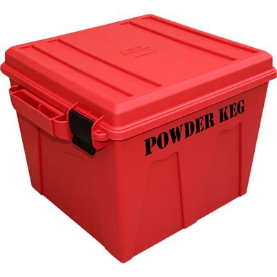 MTM Reloading Powder Storage Container Red