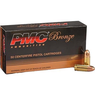 PMC Bronze Pistol Ammo 9mm LUGER 147 gr. FMJ 50 rd.