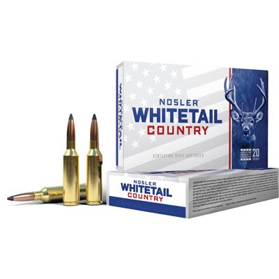 Nosler Whitetail Country Rifle Ammo 6.5 Creedmoor 140 gr. SB SP 20 rd.