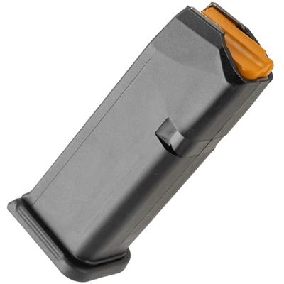 XTech Steel Reinforced Magazine 15 rd. 9mm Glock 19 Black