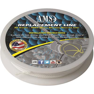 AMS Spectra Line White 25 yds.