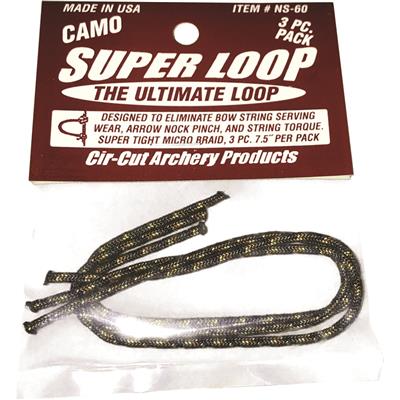 Cir-Cut Release Rope Camo 7.5 in. 3 pk.