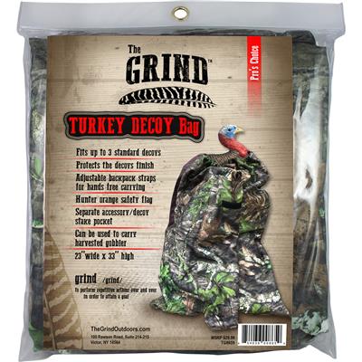 The Grind Turkey Decoy Bag Mossy Oak Obsession