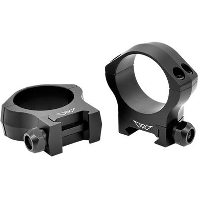 Warne Mountain Tech Scope Rings Matte Black 34mm Medium