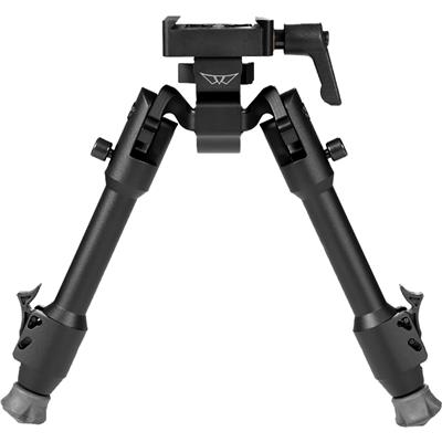 Warne Skyline Precision Bipod with Arca Rail Black