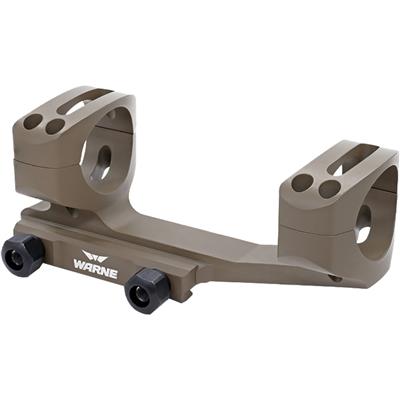 Warne Fixed MSR Cantilever Scope Mount Dark Earth 1 in. MSR Ideal Height