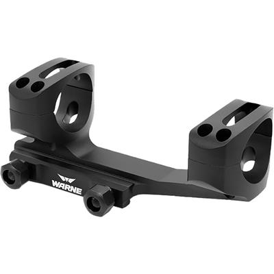 Warne Fixed MSR Cantilever Scope Mount Matte Black 30mm MSR Ideal Height