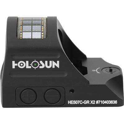 Holosun HS507C-GR-X2 Reflex Sight Green Dot 2MOA and 32MOA Circle