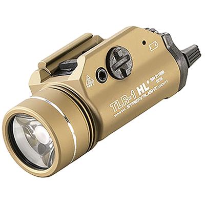 Streamlight TLR-1 HL Weapon Light FDE 1000 Lumens