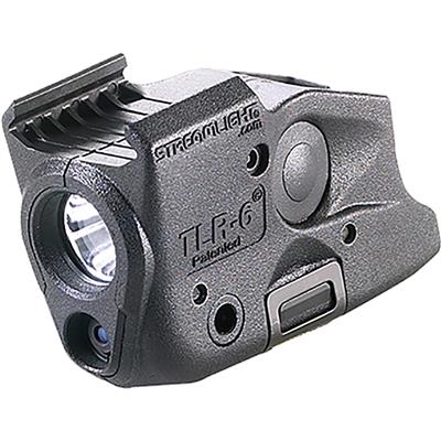 Streamlight TLR-6 Weapon Light with Laser Black 100 Lumens Fits Glock G42/G43