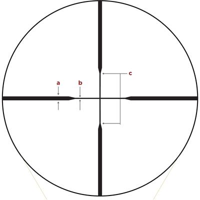 Leupold FX-I Rimfire Rifle Scope 4x28mm Fine Duplex