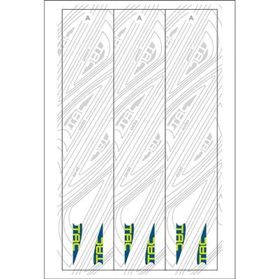 TAC Vanes Arrow Specific Wraps White Size A 3.625 13 pk.