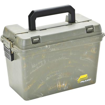 Plano Element-Proof Deep Ammo Box Camo with Tray