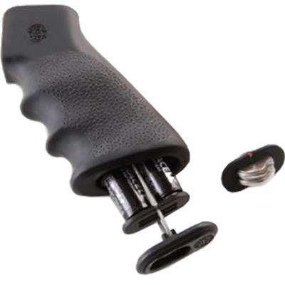 Hogue AR-15 Rubber Grip with Storage Kit Black