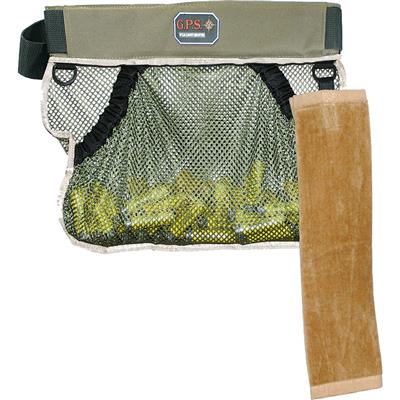 GPS Sporting Clays Mesh Half Shooting Vest Olive w/Belt