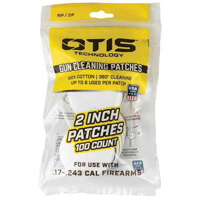 Otis Small Caliber Cleaning Patches 2 in. 100 pk.