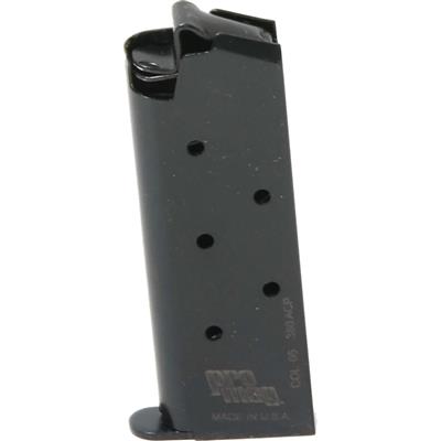 ProMag Steel Magazine Colt Mustang .380 ACP Blued 6 rd.