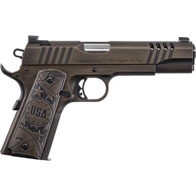 Auto-Ordnance Old Glory 1911 45 ACP 5 in. Burnt Bronze and Black Cerakote 7 rd.