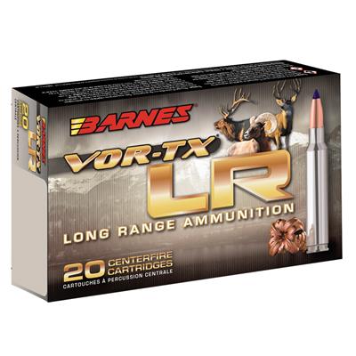 Barnes VOR-TX Long Range Rifle Ammo 6mm Creedmoor 95 gr. LRX Boat Tail 20 rd.