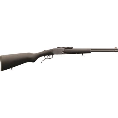 Chiappa Double Dark Badger Rifle/Shotgun 410 ga./.22 LR 19 in. Blued with Beech Wood Stock