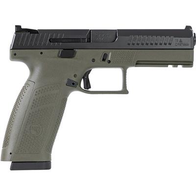 CZ P-10 F Pistol 9mm 4.5 in. OD Green/Nitride 10 rd.