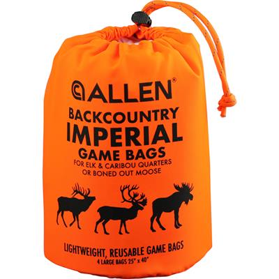 Allen Back Country Game Bags Imperial Elk 4 pk.