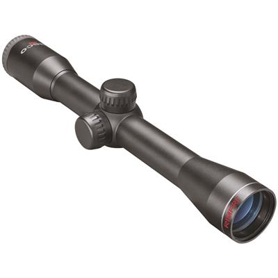 Tasco Rimfire Rifle Scope Matte Black 4x32mm Truplex with Rings