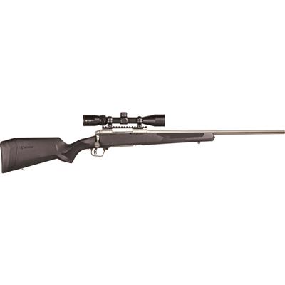 Savage 110 Apex Storm XP Rifle 204 Ruger 20 in. Black w/ Vortex Scope RH