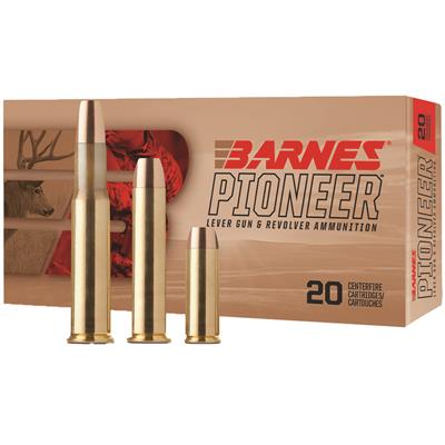 Barnes Pioneer Revolver Ammo 45 Colt 200 gr. TSX 20 rd.