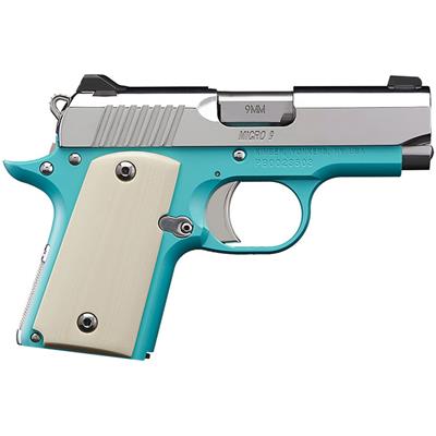 Kimber Micro Bel Air Pistol 380 ACP 2.75 in. Bel Air Blue 7 rd.