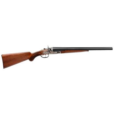 Cimarron Doc Holly Side Hammer Shotgun 12 ga. 20 in. Walnut Blued 3 in.