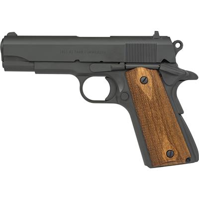 SDS Tisas 1911 Tank Commander Pistol 9mm 4.25 in. Grey Cerakote Walnut 8 rd.