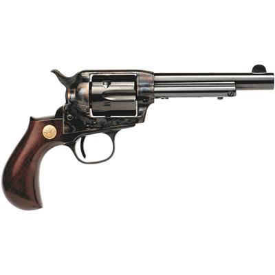 Cimarron Lightning Revolver with Dual Cylinder 38 Spl. 4.75 in. Case Hardened Walnut Grip 6 Shot