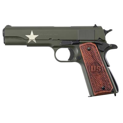 Auto-Ordnance Tanker Edition Pistol 45 ACP 5 in. OD Green w/ Tanker Star 7 rd.