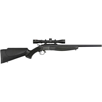 CVA Scout Compact Rifle Package 243 Win. 20 in. Black w/ Scope