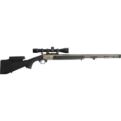 Traditions NitroFire Pro Muzzleloader 50 Cal. 26 in Black w/ Scope