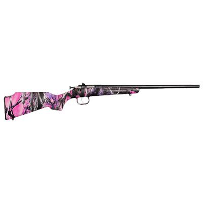 Keystone Crickett Rifle 22 LR 16 in. Muddy Girl Stainless RH