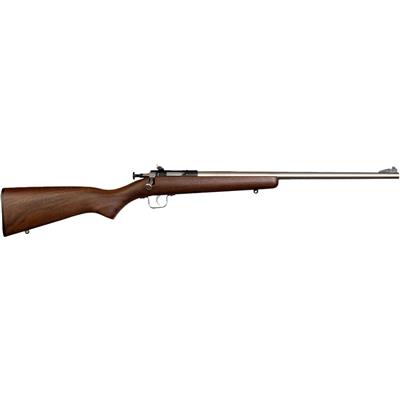 Keystone Crickett Rifle 22 LR 16 in. Walnut Stainless RH