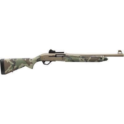 Winchester Super X Extreme Defender Shotgun 12 ga. 18 in. Woodland FDE 3 in. 5 in.