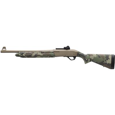 Winchester Super X Extreme Defender Shotgun 12 ga. 18 in. Woodland FDE 3 in. 5 in.