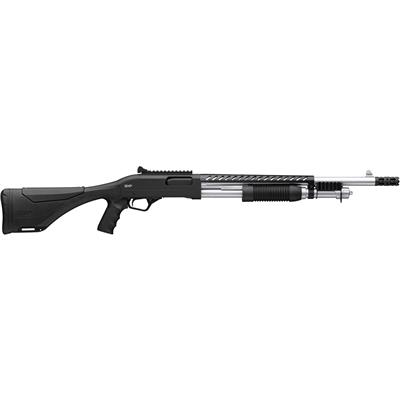 Winchester Super X Marine Extreme Defender Shotgun 12 ga. 18 in. Black and Chrome 3 in. 5 in.