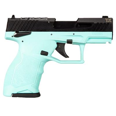 Taurus TX22 Compact Pistol 22 LR. 3.5 in. Cyan 13 rd.