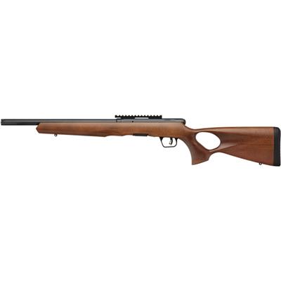 Savage B22 Timber Thumbhole Rifle 22 WMR 18 in. Wood 10 rd