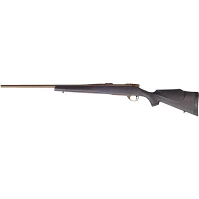 Weatherby Vanguard Weatherguard Bronze Rifle 243 Win. 24 in. Grey and Burnt Bronze Threaded RH