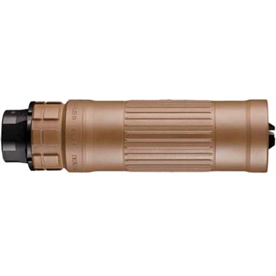 Dead Air Lazarus 6 Suppressor 6mm w/Xeno ADPT & DA129 1/2-28  3Prong FH FDE