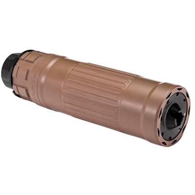 Dead Air Lazarus 6 Suppressor 6mm w/Xeno ADPT & DA129 1/2-28  3Prong FH FDE