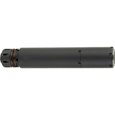 Dead Air Wolfman KMQD Suppressor Kit 9mm w/KeyMicro ADPT & KeyMicro 1/2-28 Brake Black