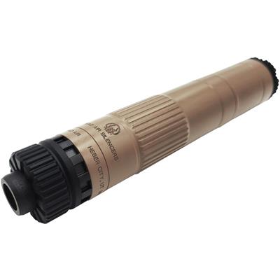 Dead Air Mojave 9 Suppressor 9mm w/ 1/2-28 Piston FDE