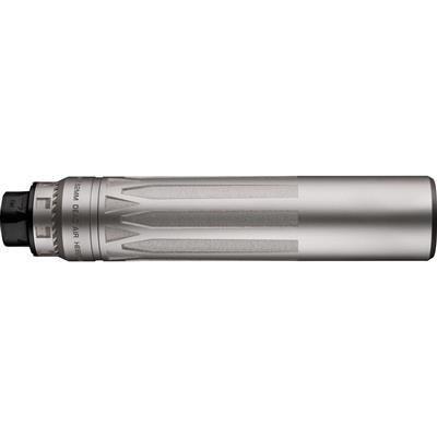 Dead Air Nomad LTI XC Suppressor 7.62mm w/Xeno ADPT & DA124 Omni Brake Silver