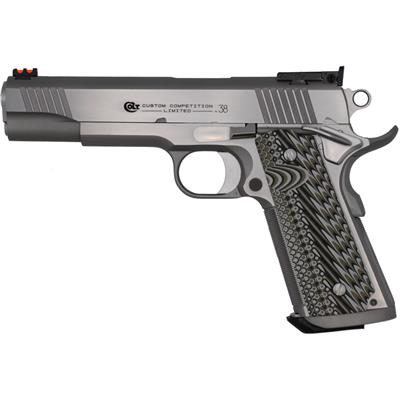 Colt 1911 Custom Competition Pistol 38 Super 5 in. Stainless 9 rd.